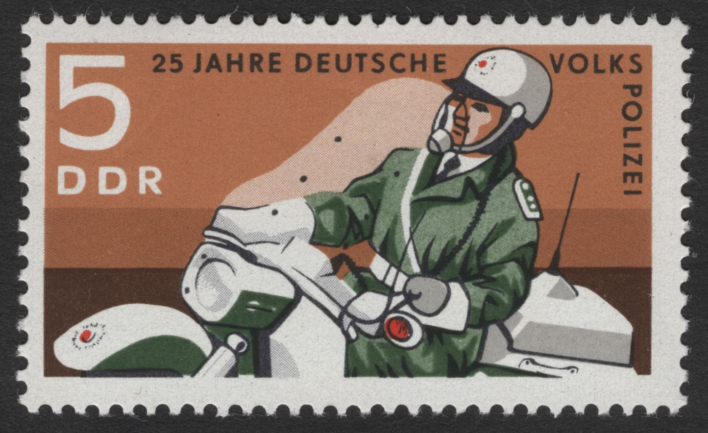 SCG11781 - DDR 1970 – 25th Anniversary of the Deutsche Volkspolizei Commemorative Set