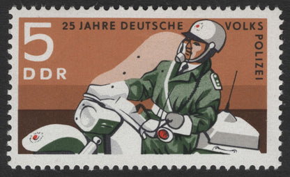 SCG11781 - DDR 1970 – 25th Anniversary of the Deutsche Volkspolizei Commemorative Set