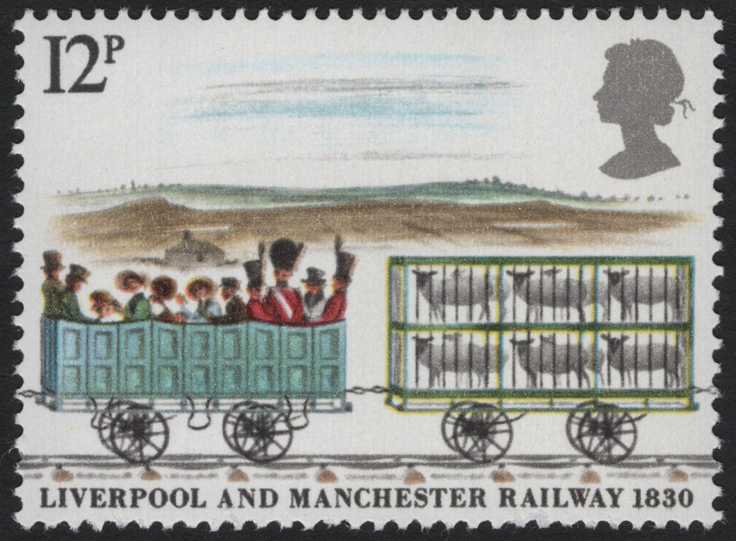 SCG8245 - United Kingdom – 1980 "Liverpool and Manchester Railway 1830" (12p)