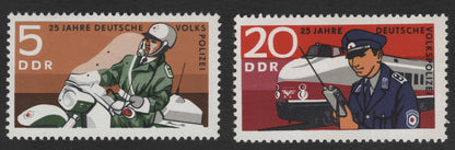 SCG11781 - DDR 1970 – 25th Anniversary of the Deutsche Volkspolizei Commemorative Set