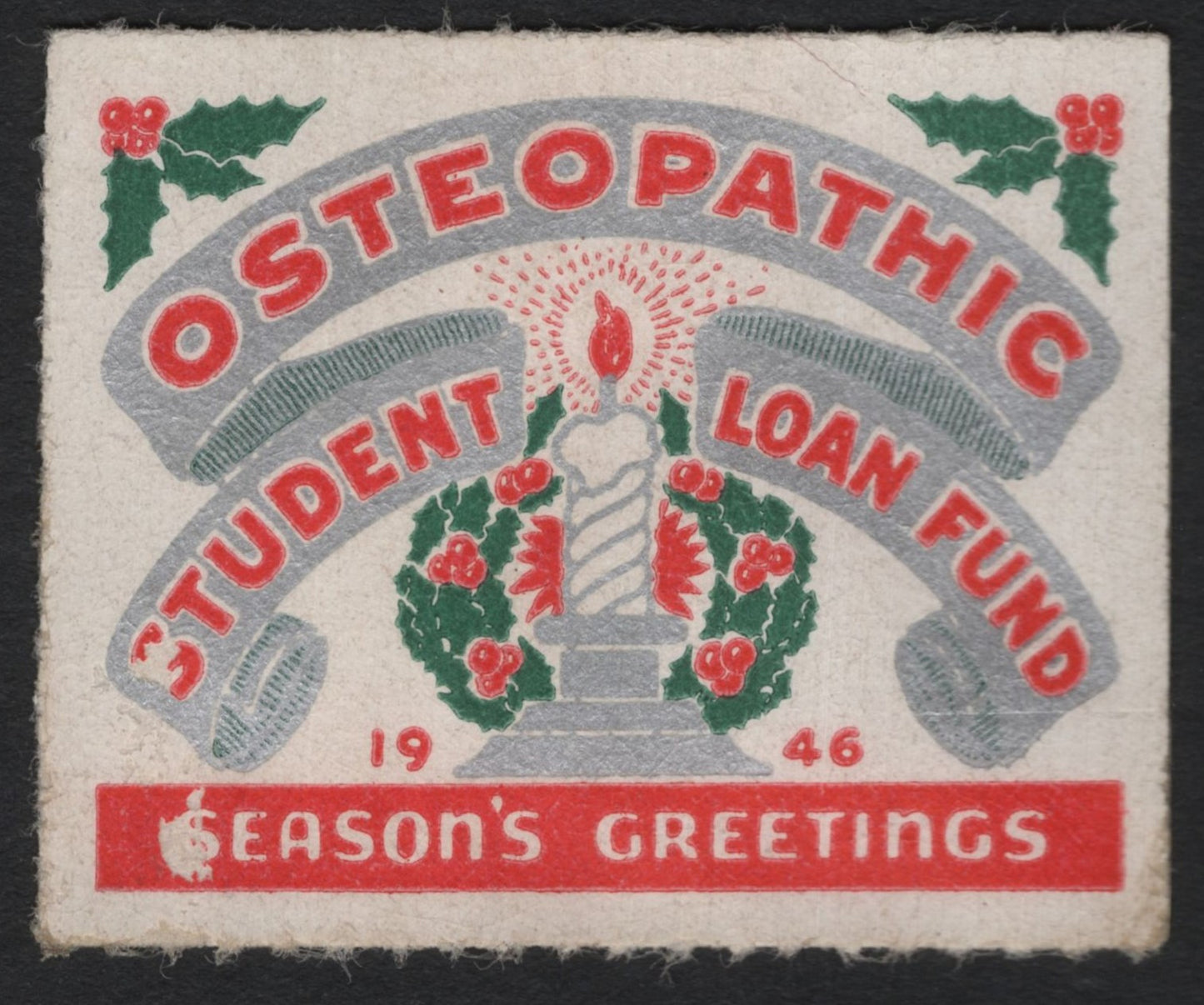 SCG8248 - Osteopathic Student Loan Fund – 1946 Christmas Seal (USA)