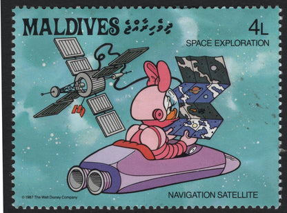 SCG7279 - Maldives 1987 – Disney Space Exploration & Paul Bunyan Issues