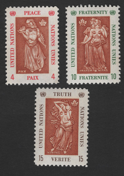 SCG11806 - United Nations Allegorical Values Set – Peace, Fraternity & Truth