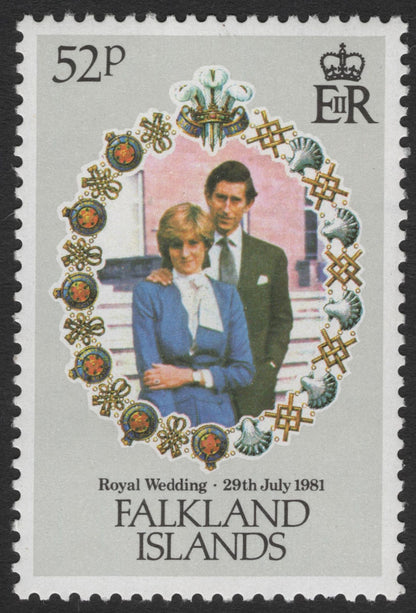 SCG11807 - Falkland Islands 1981 Royal Wedding Commemorative Set (Prince Charles & Lady Diana Spencer)