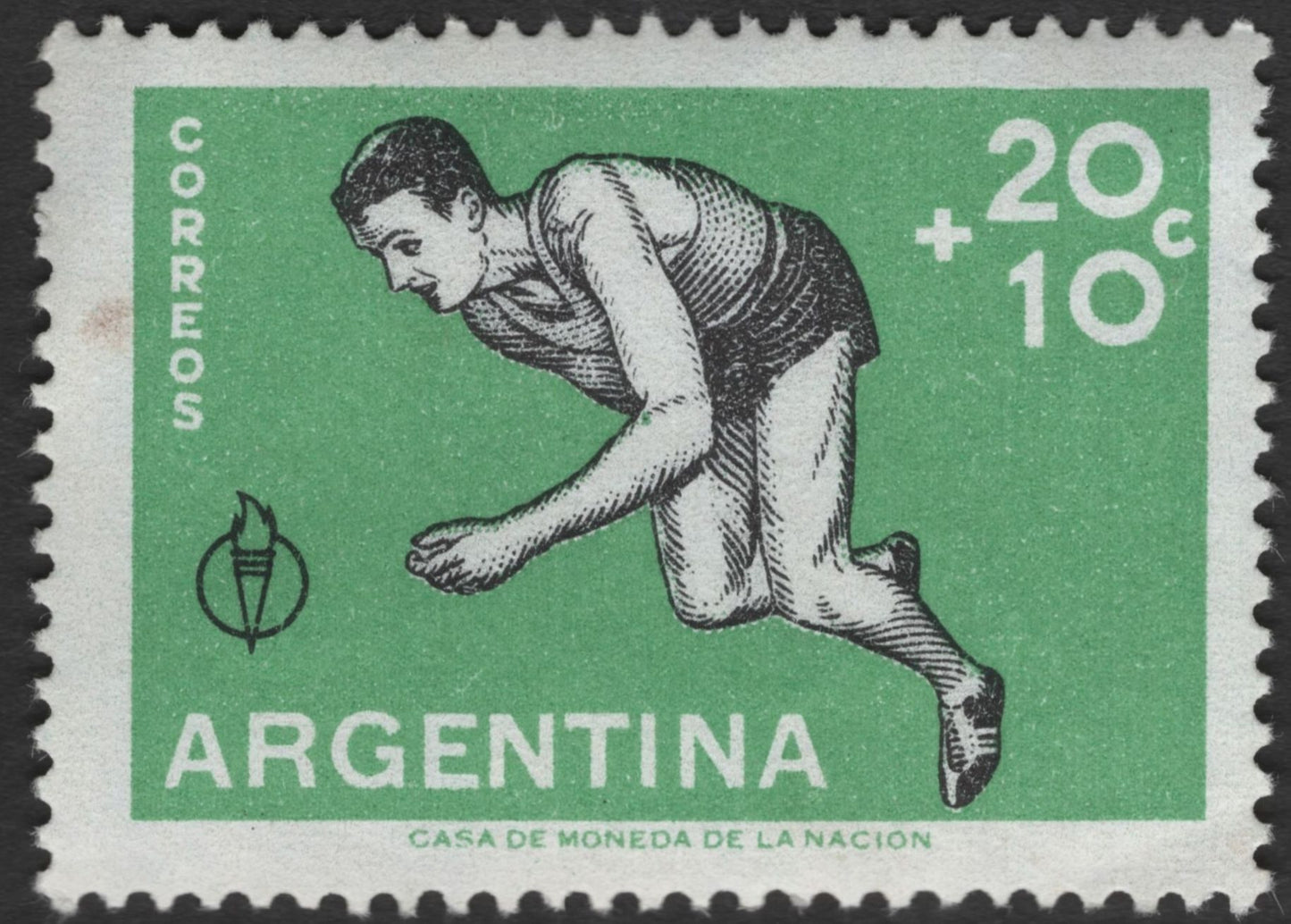 SCG11802 - Argentina Sports Charity Semi-Postal Set (Athletics & Rowing)