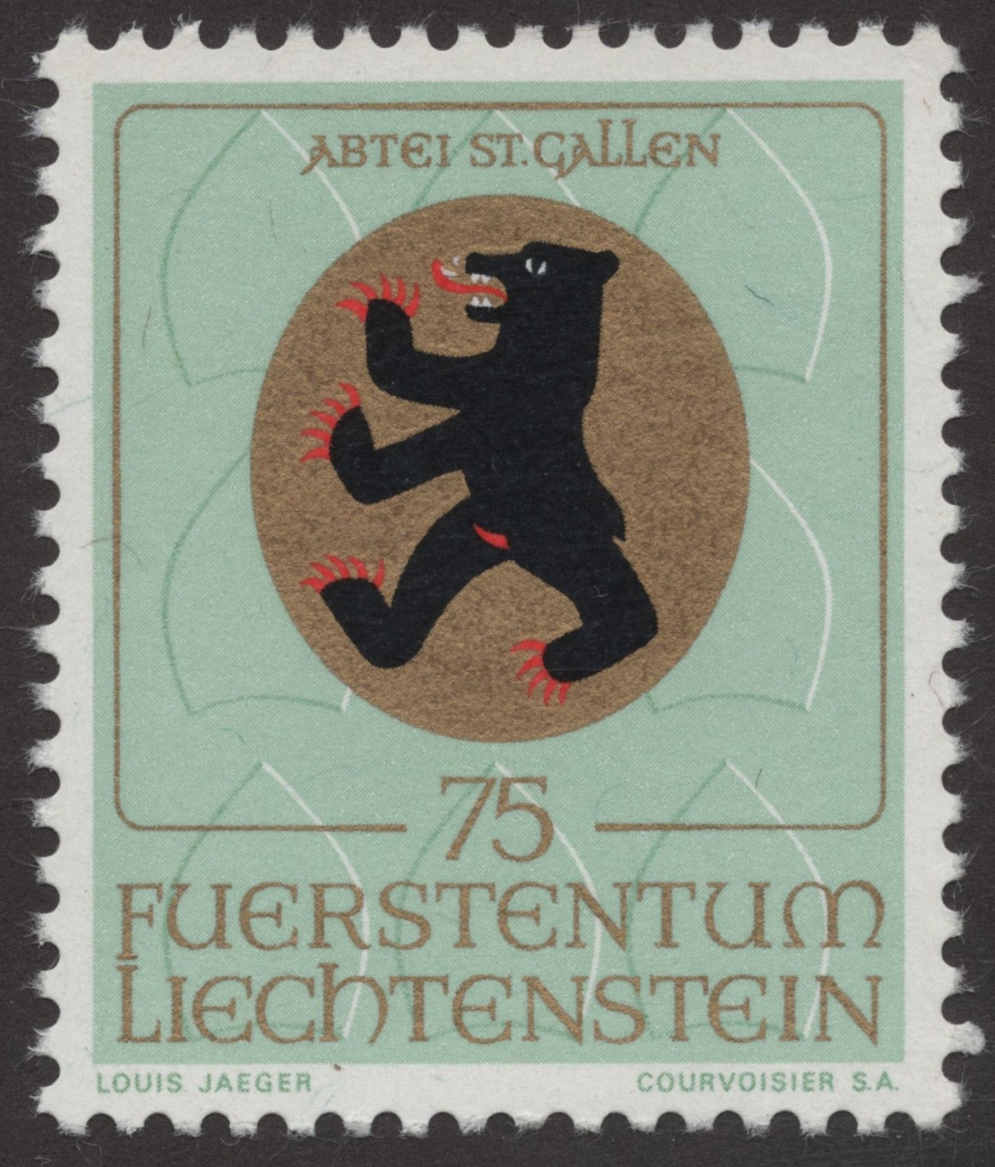 SCG252 - 1975 Liechtenstein Monastic Heritage Stamp Set – Abtei & Damenstift Series