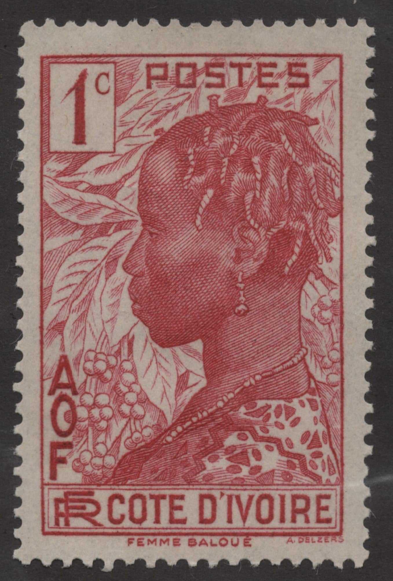 SCG285 - Femme Baloué – French West Africa Era Stamp