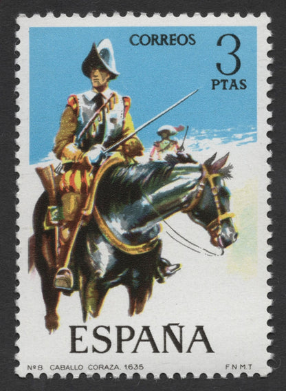 SCG260 - Spanish Army Through Time – 17th Century Uniforms on Stamps