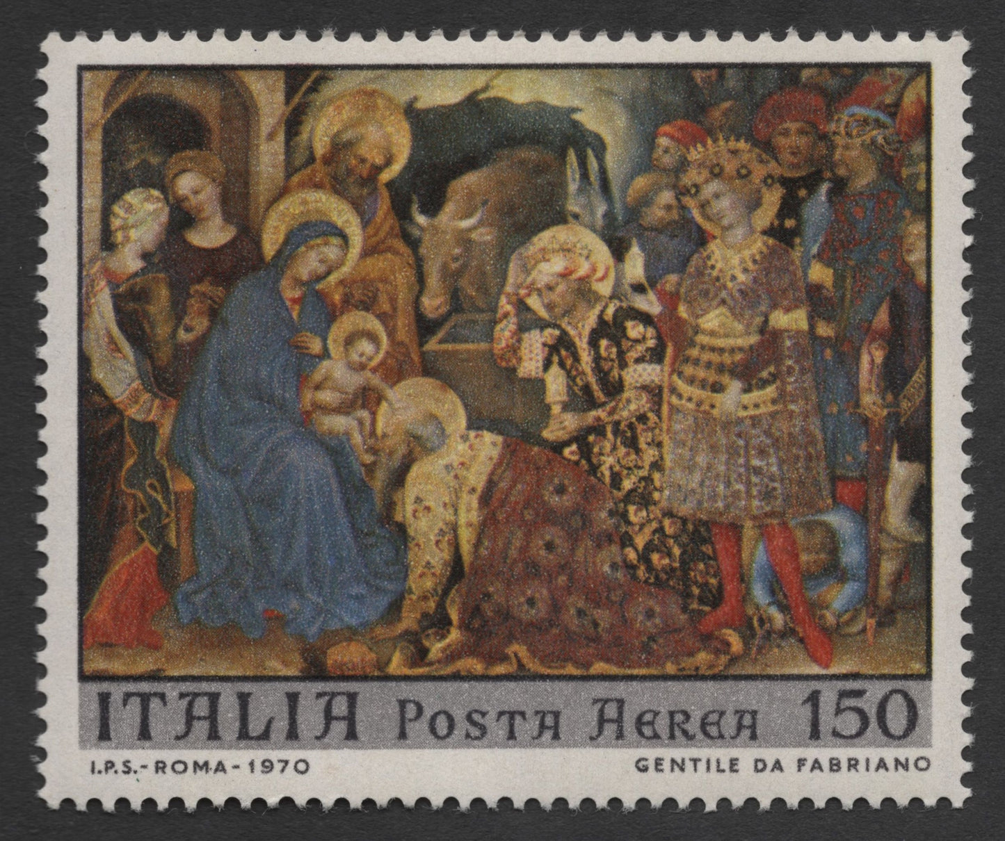 SCG265 - 1970 Italy Religious Art Stamp Set – Gentile da Fabriano & Filippo Lippi