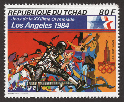 SCG164 Chad 1984 Olympic Games Stamps – Los Angeles XXIII Olympiad Airmail Issue