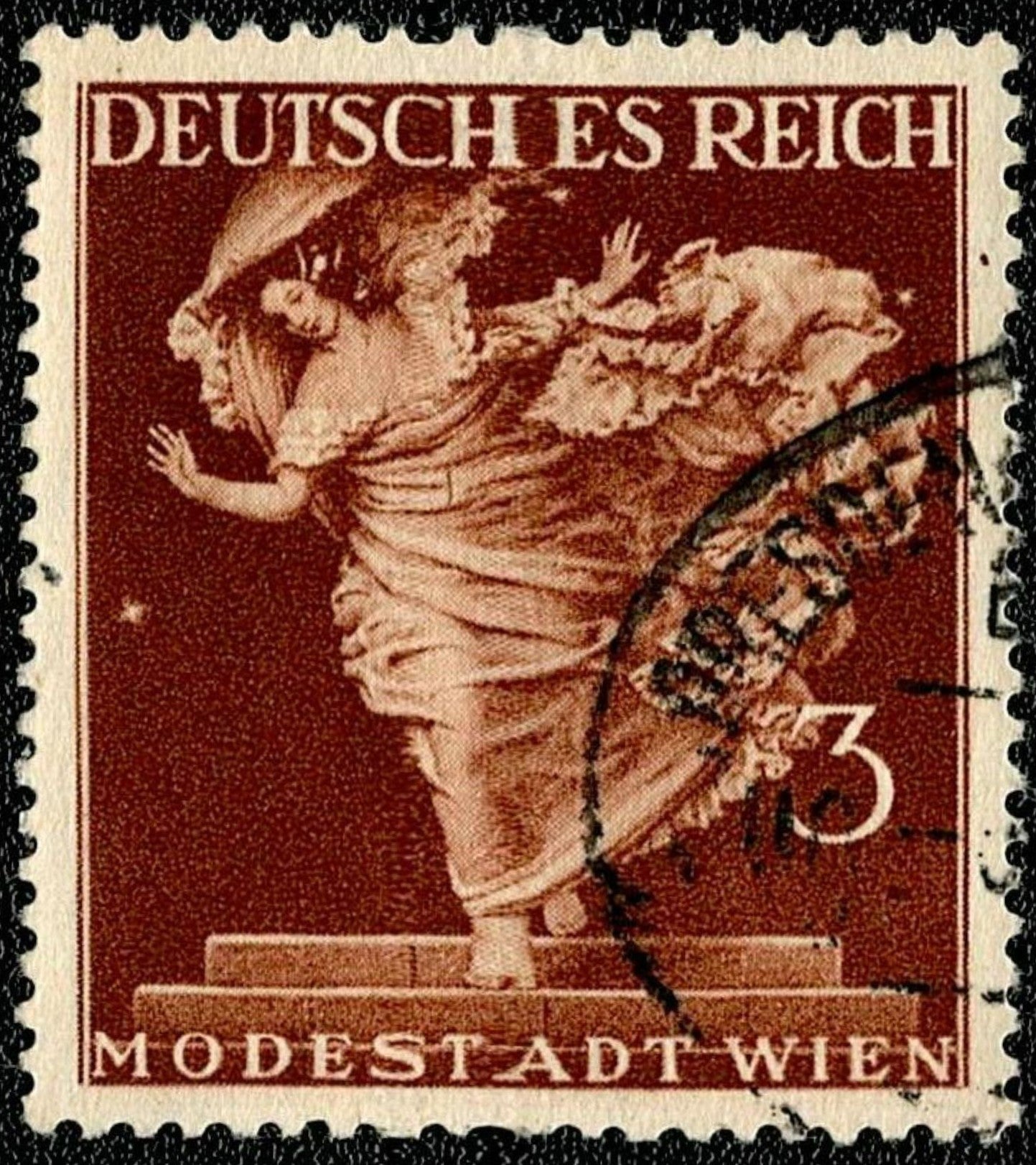 SCG635 - 1943 German Used Stamp – Model City Vienna