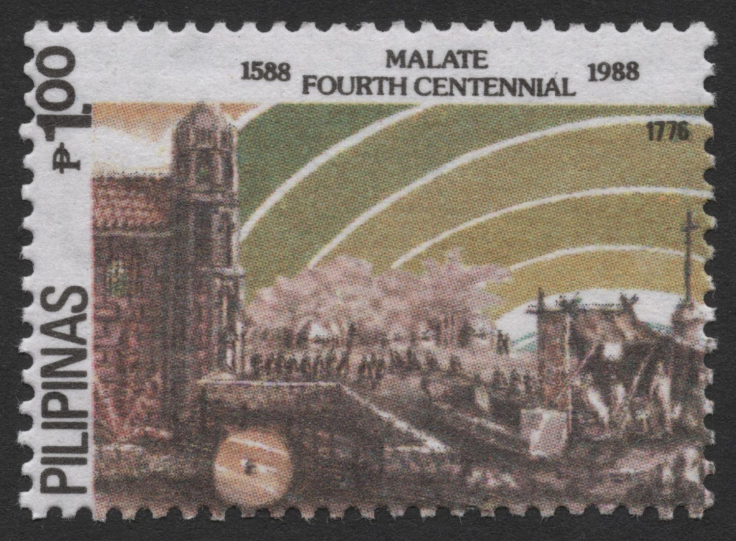 SCG279 - Philippines 1988 – Malate Fourth Centennial Stamp Set