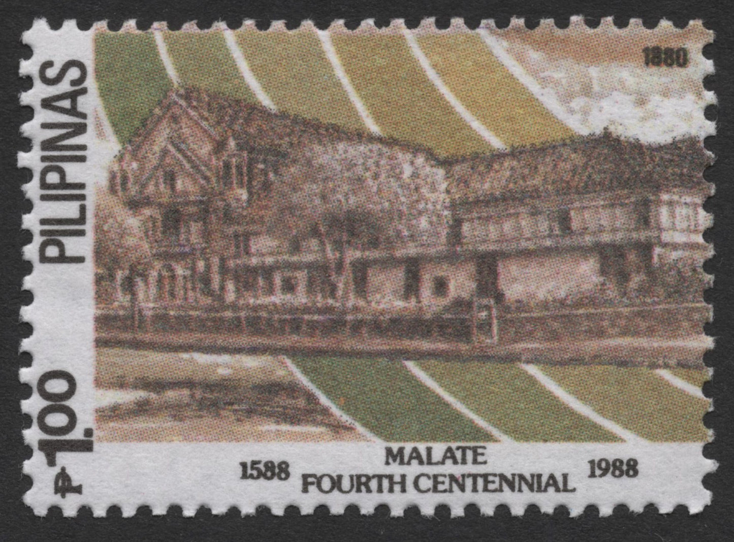 SCG279 - Philippines 1988 – Malate Fourth Centennial Stamp Set