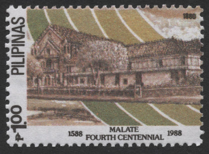 SCG279 - Philippines 1988 – Malate Fourth Centennial Stamp Set
