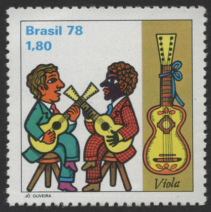 SCG937 - Brazil 1978 Traditional Musical Instruments Set