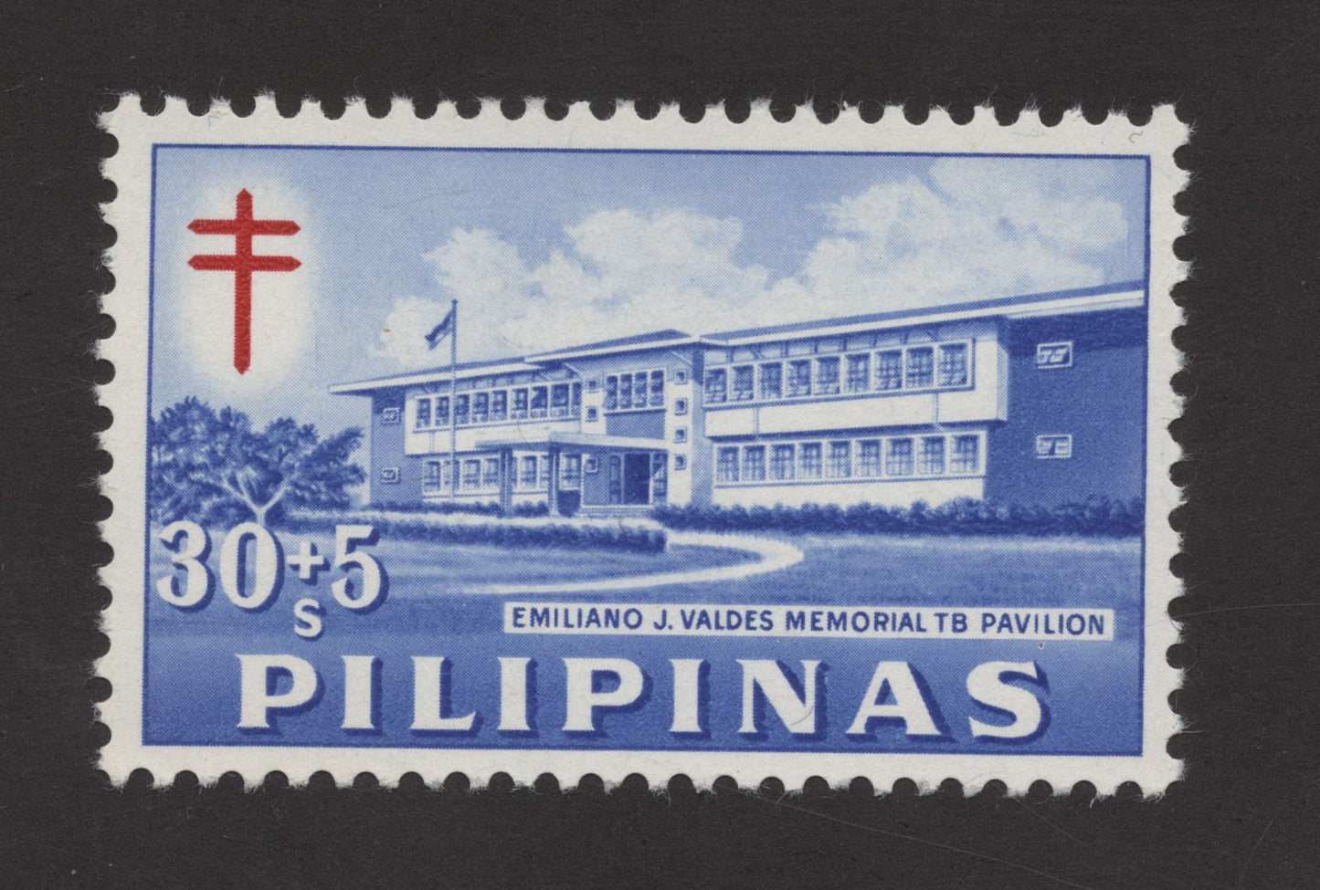 SCG174 Philippines Stamps – Emiliano J. Valdes Memorial TB Pavilion (Anti-Tuberculosis Semi-Postals)