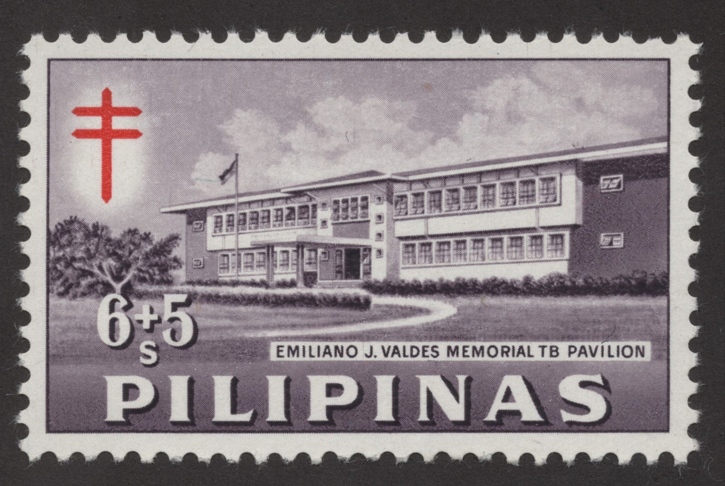 SCG174 Philippines Stamps – Emiliano J. Valdes Memorial TB Pavilion (Anti-Tuberculosis Semi-Postals)