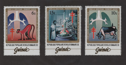 SCG172 Guinea 1982 – Tribute to Robert Koch & the Fight Against Tuberculosis