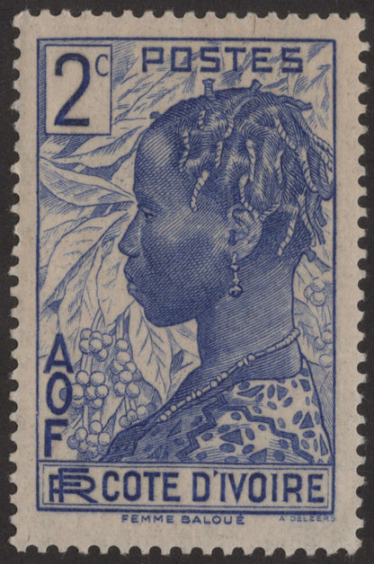 SCG190 French West Africa – Côte d'Ivoire Woman Series by A. Delzers