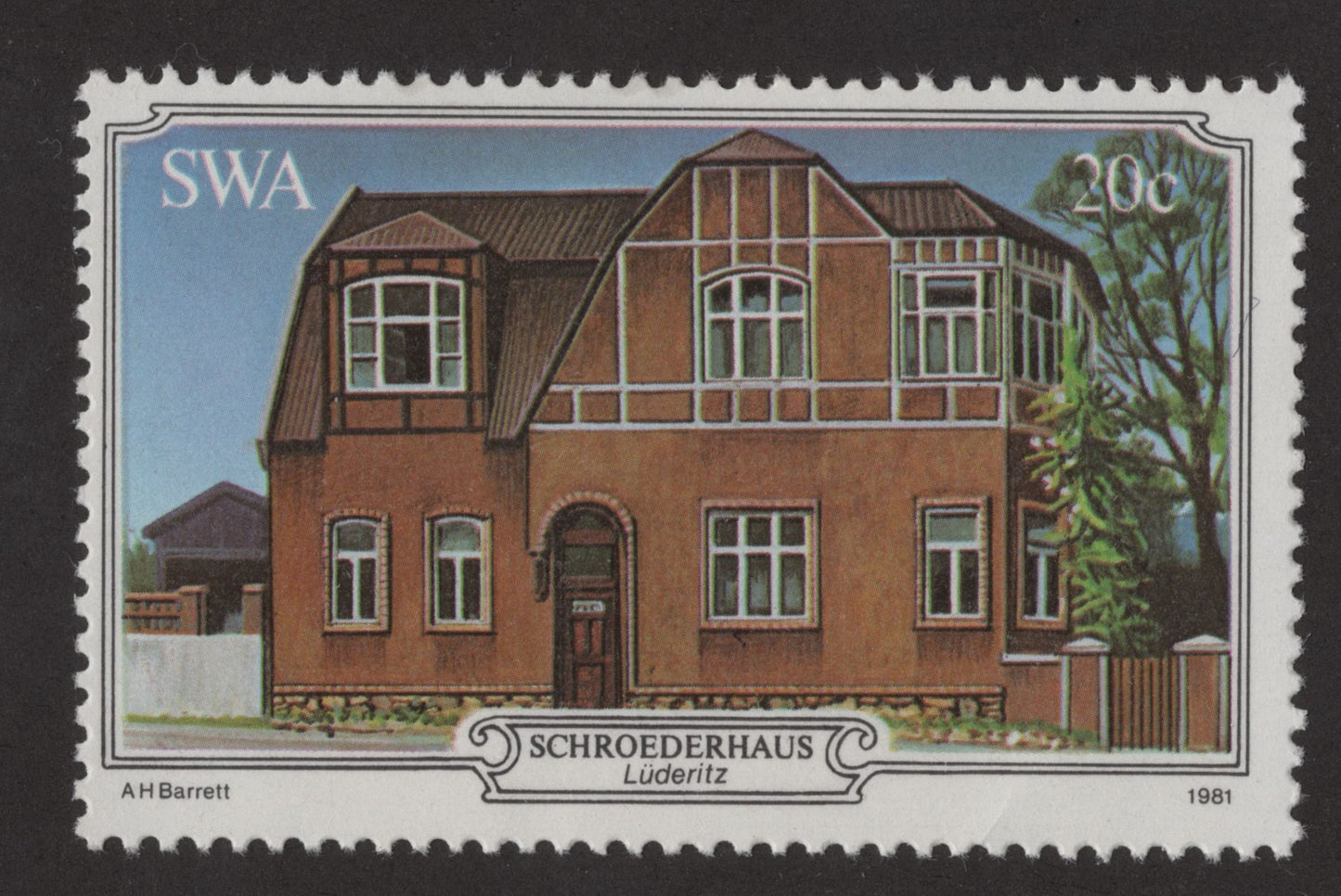 SCG152 Lüderitz Landmark Architecture – SWA 1981 Stamp set