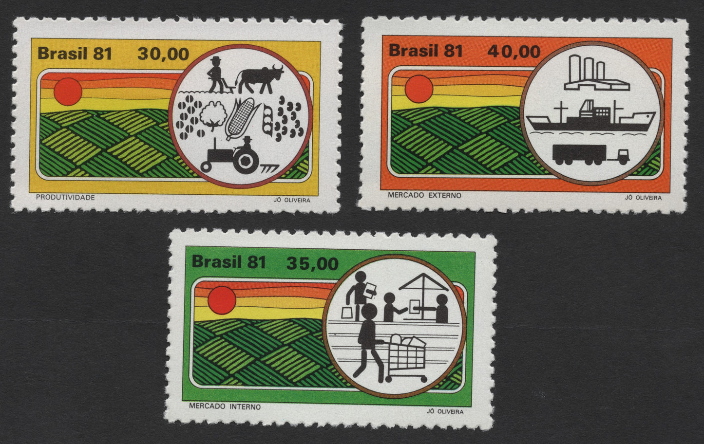 SCG931 - Brazil 1981 Economic Development Trio