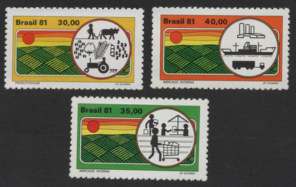 SCG931 - Brazil 1981 Economic Development Trio