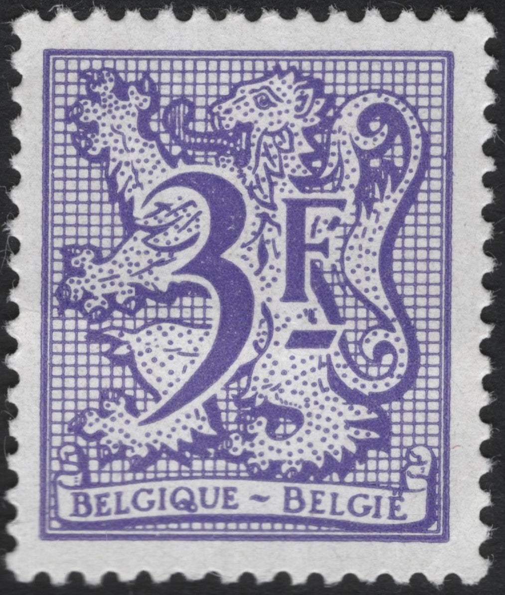 SCG9910 - Belgium – 3F Lion Coat of Arms (Purple)