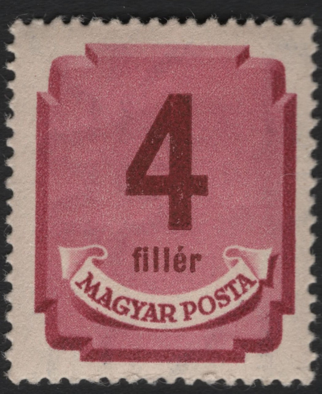 SCG9915 - Hungary – 4 Fillér Definitive (Magyar Posta)