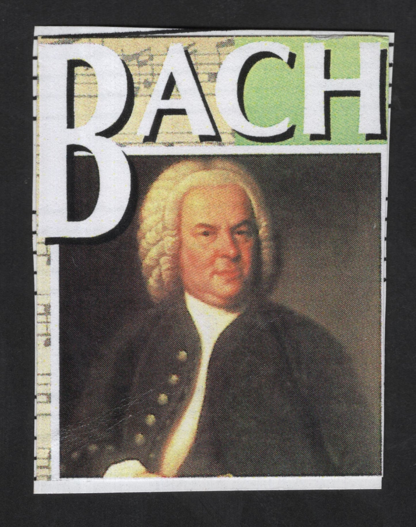 SCG13665 - Johann Sebastian Bach Commemorative Stamp