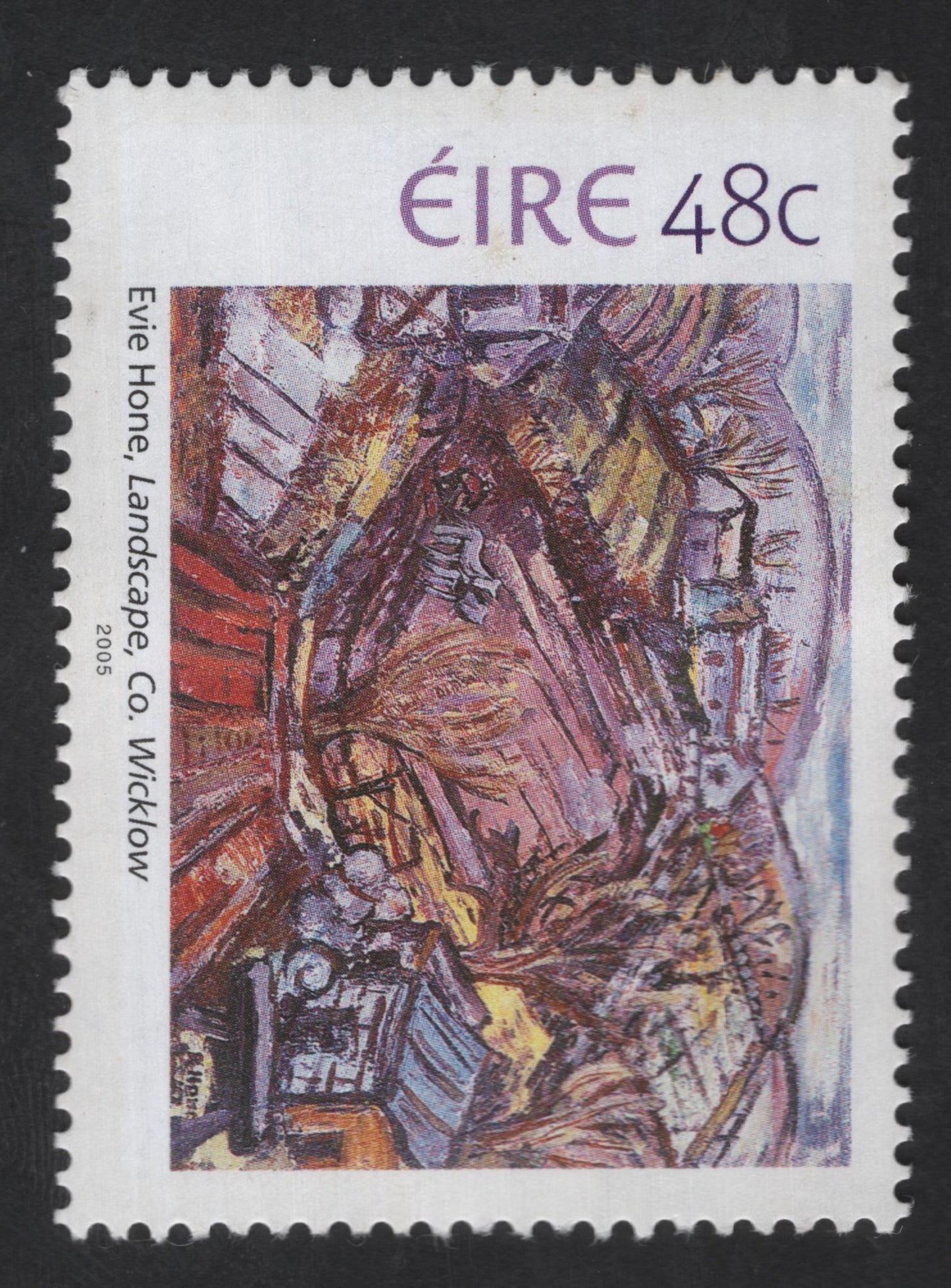 SCG13707 - Ireland 48c Evie Hone Landscape – Co. Wicklow (2005)