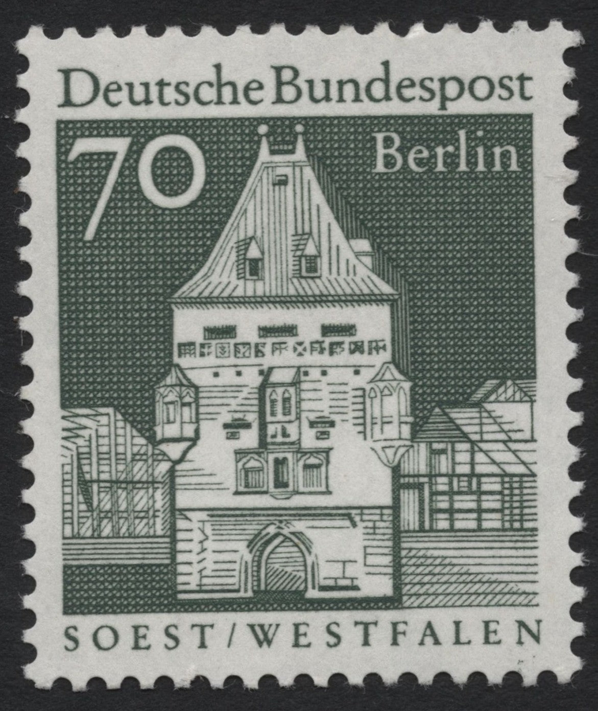 SCG7657 - Berlin Landmarks Series – Soest/Westfalen 70 Pfennig (1966)