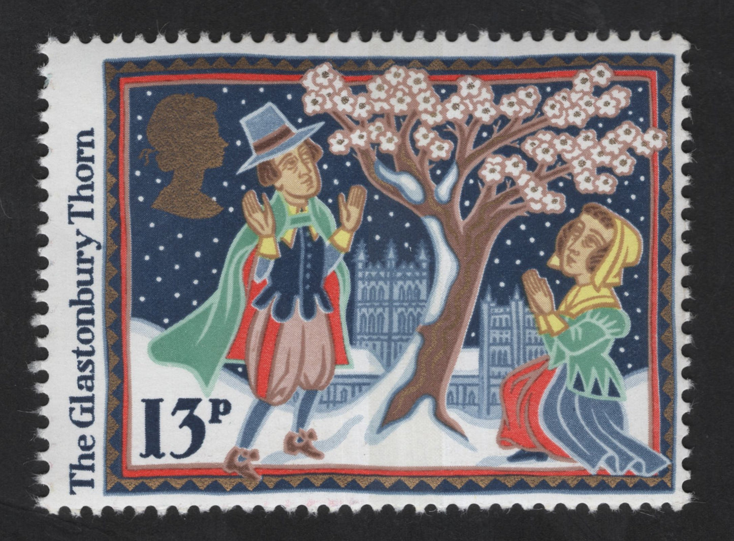 SCG13709 - United Kingdom 13p “The Glass Mountain” Folk Tale Stamp