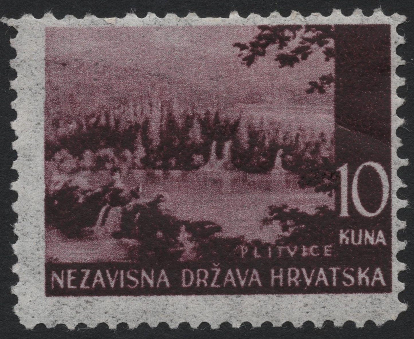 SCG7658 - 10 Kuna “Plitvice Lakes” — Independent State of Croatia