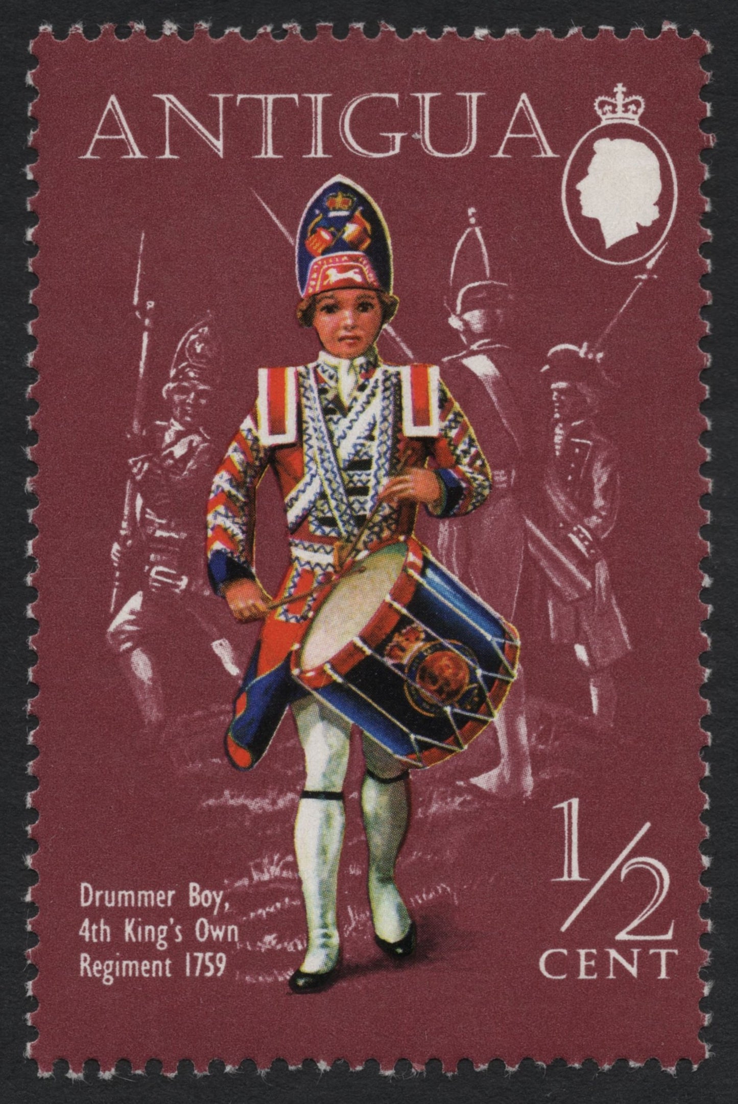 SCG7648 - Antigua – Drummer Boy, 4th King’s Own Regiment (1759)