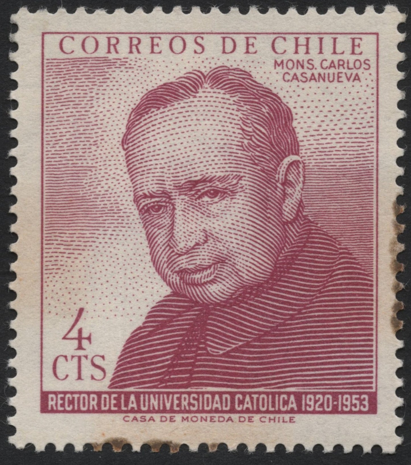 SCG7650 - Mons. Carlos Casanueva – Rector of Universidad Católica, 1920–1953