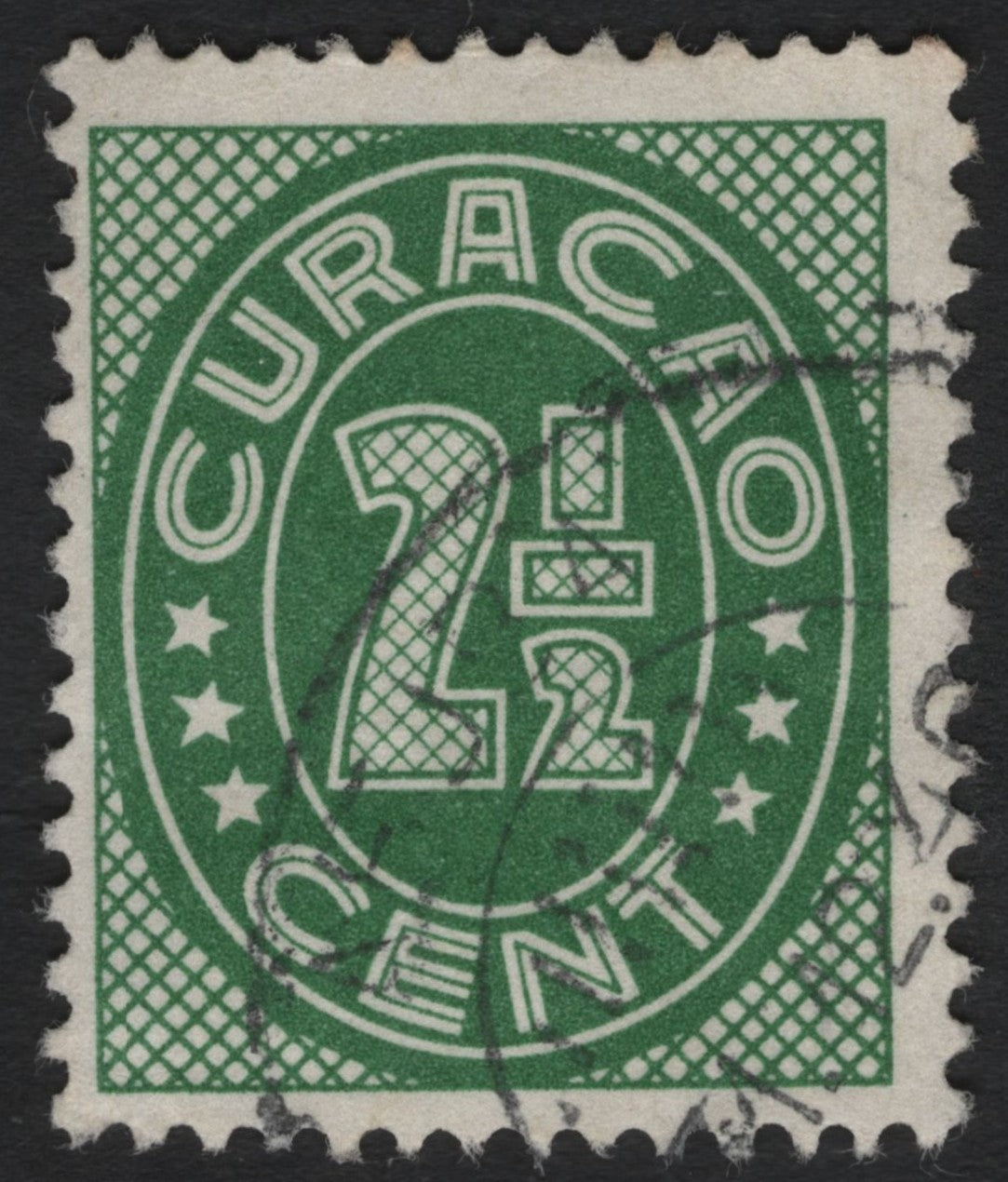 SCG8859 - Curaçao 2½ Cent Definitive (c.1920s–1930s)