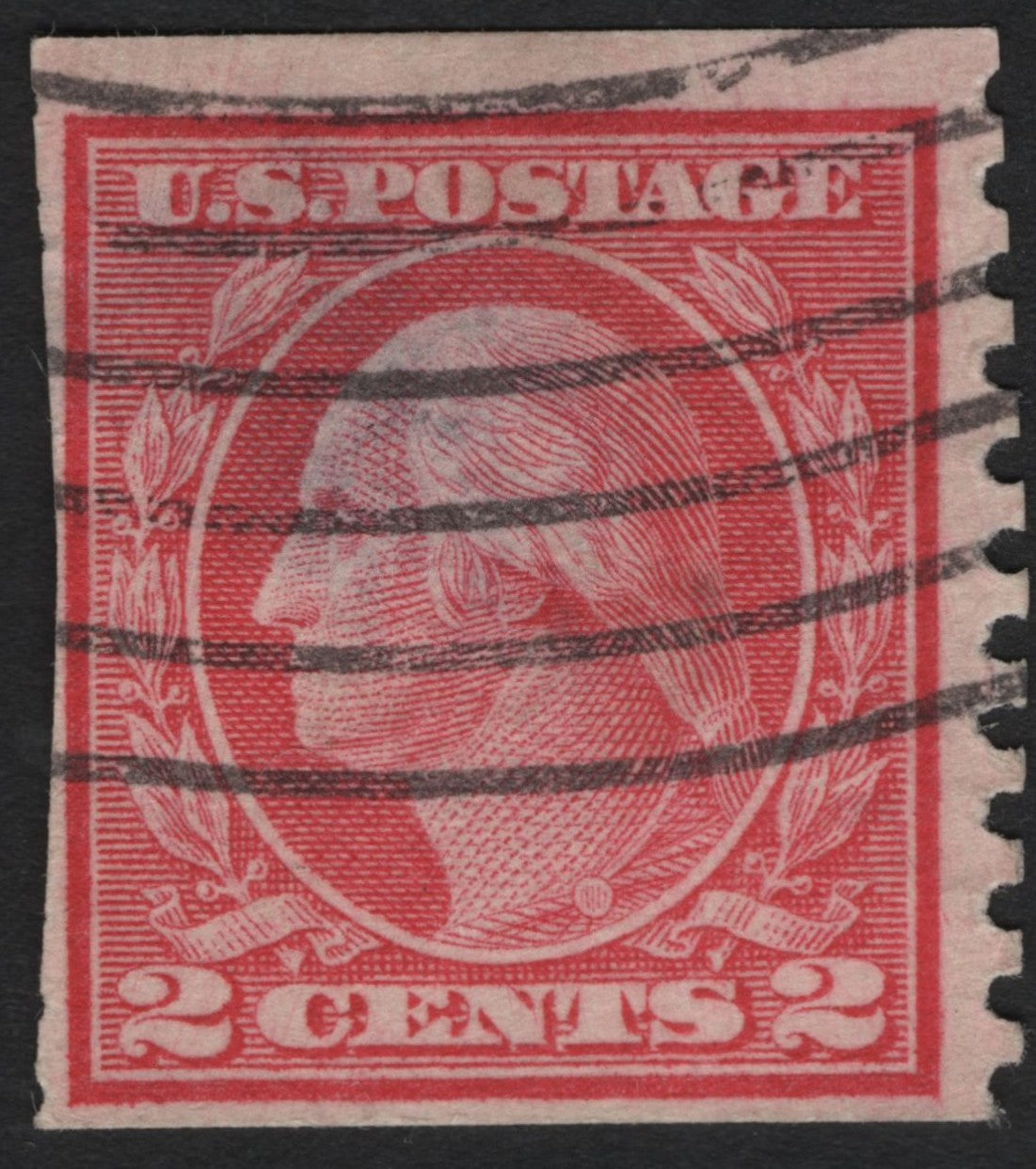 SCG8827 - United States – 1910s Washington “2 Cents Carmine” (Used)