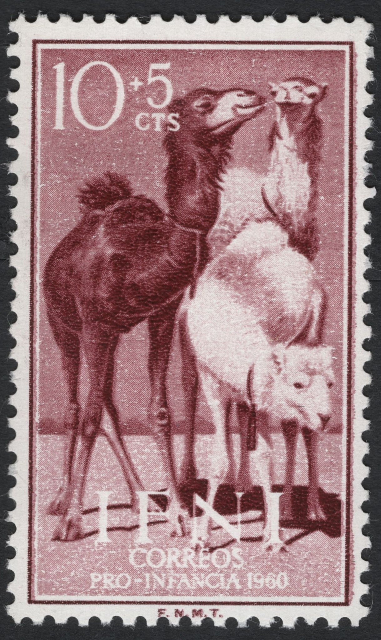 SCG7463 - IFNI 1960 Pro-Infancia – Camels and Sheep