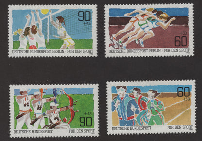 SCG166 Germany 1982 Sports Charity Stamps – Für den Sport Series