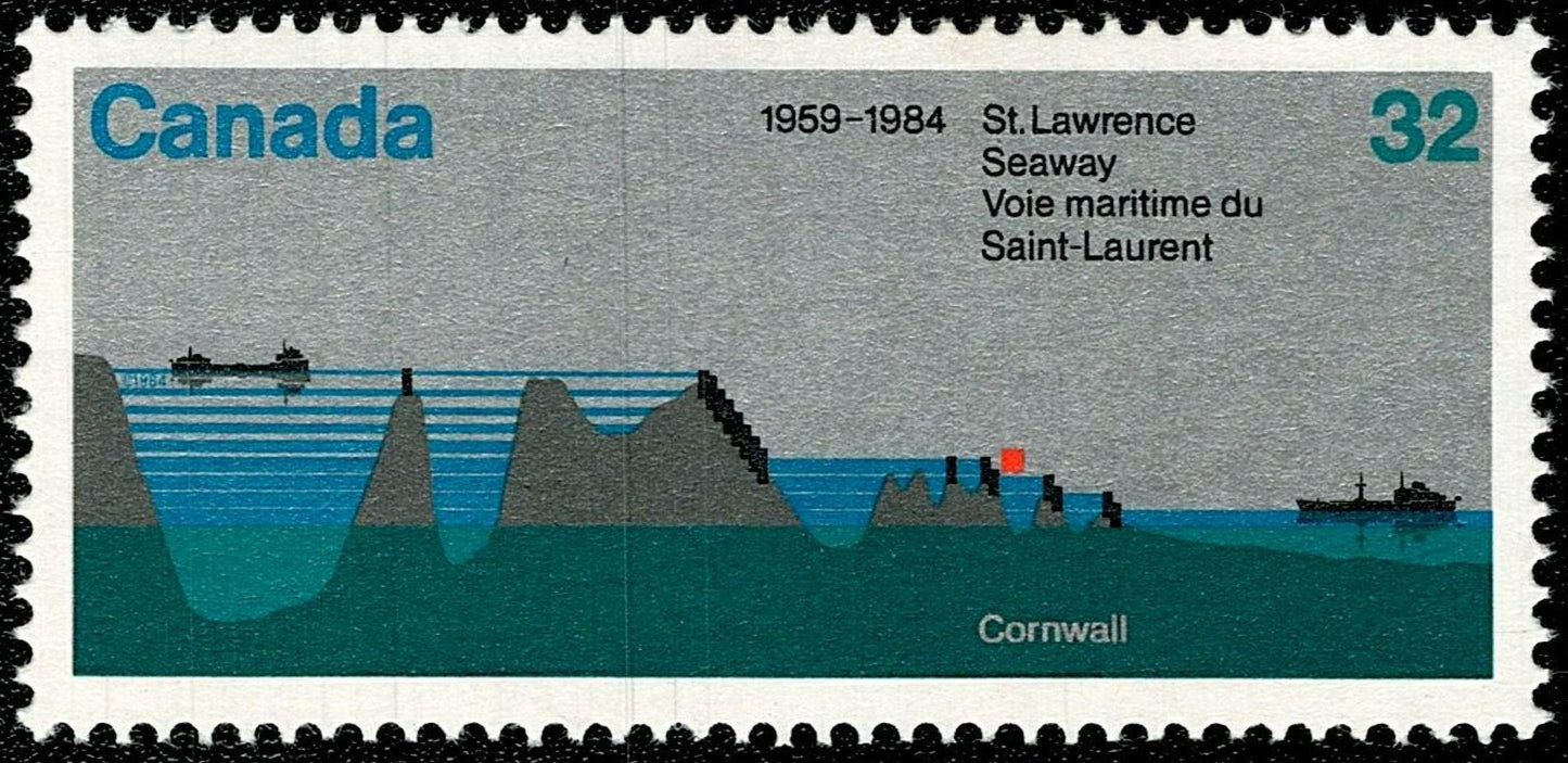 SCG804 - Canada 1984 St. Lawrence Seaway Tribute