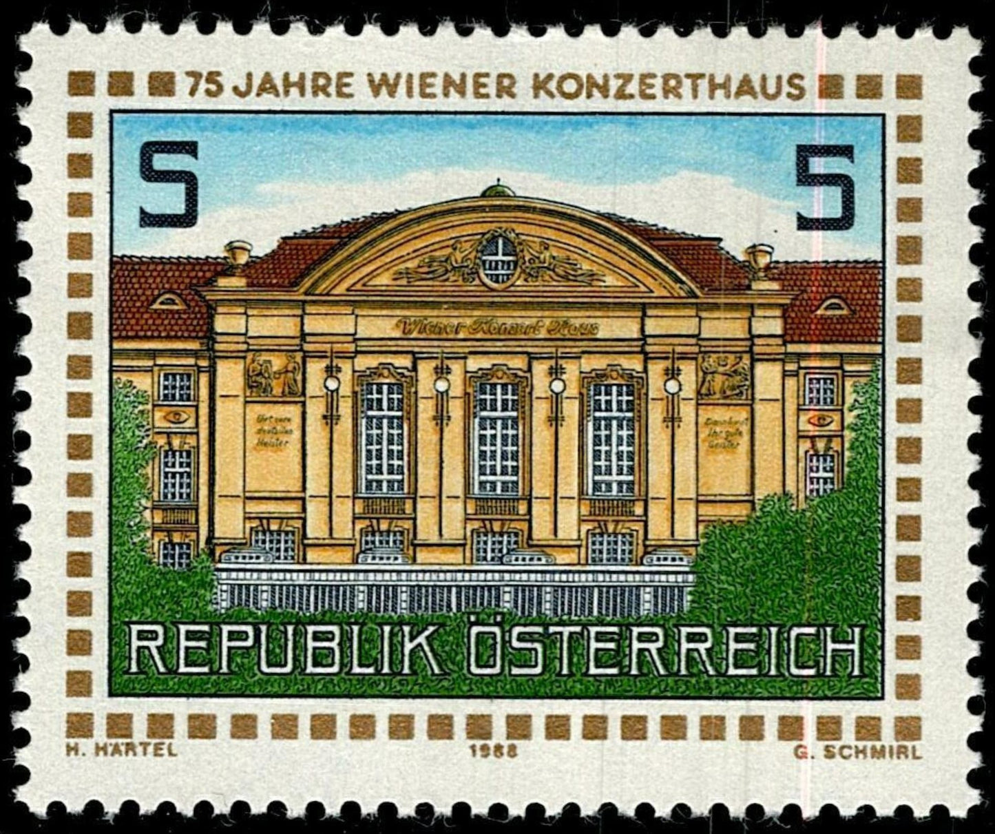 SCG818 - Austria 1988 Vienna Concert House Anniversary
