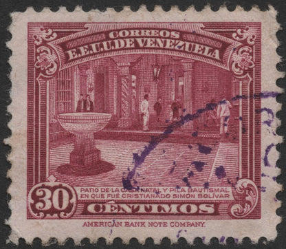 SCG728 - Venezuela Historic Simon Bolívar Stamp Set