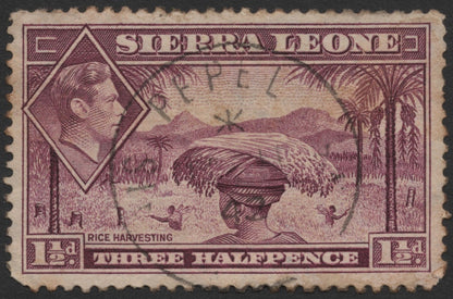 SCG726 - Sierra Leone Rice Harvesting Stamps Set