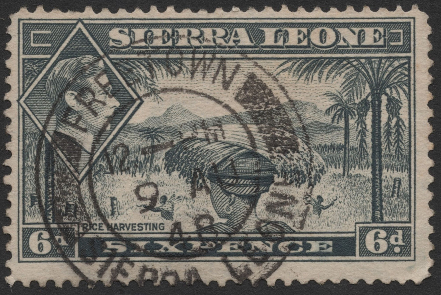 SCG726 - Sierra Leone Rice Harvesting Stamps Set