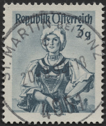 SCG711 - Austria Traditional Costumes Set – Lesachtal, Pinzgau, Tirol (Used)