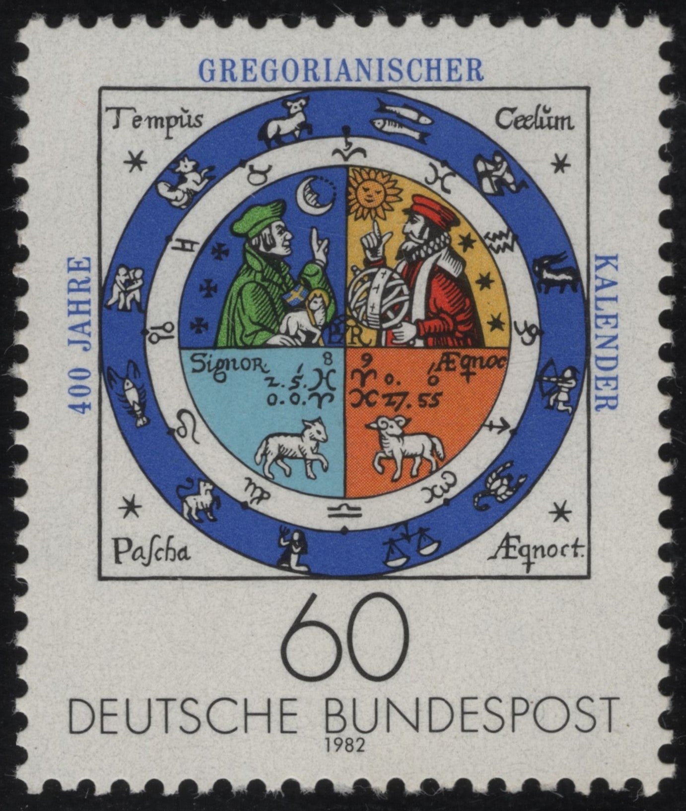 SCG873 - Germany 1982 – 400 Years of the Gregorian Calendar