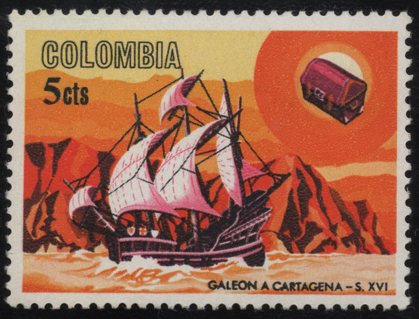 SCG852 - Colombian Galleon to Cartagena – 16th Century