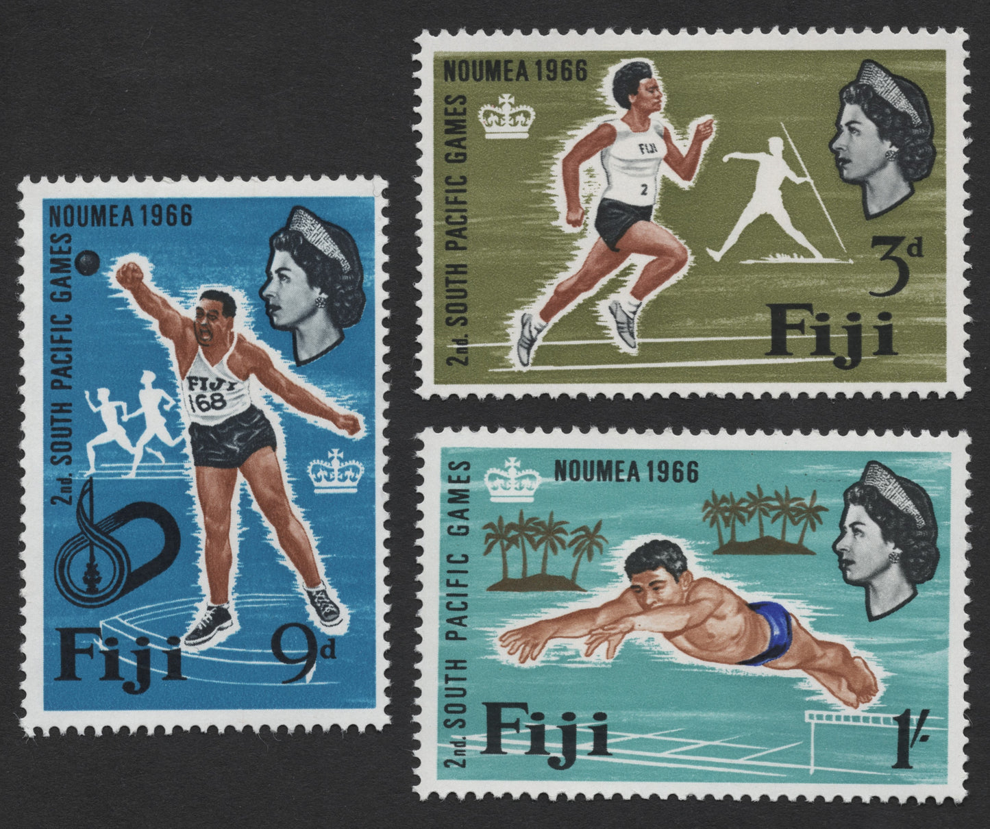 SCG938 - Fiji 1966 South Pacific Games Commemorative Set
