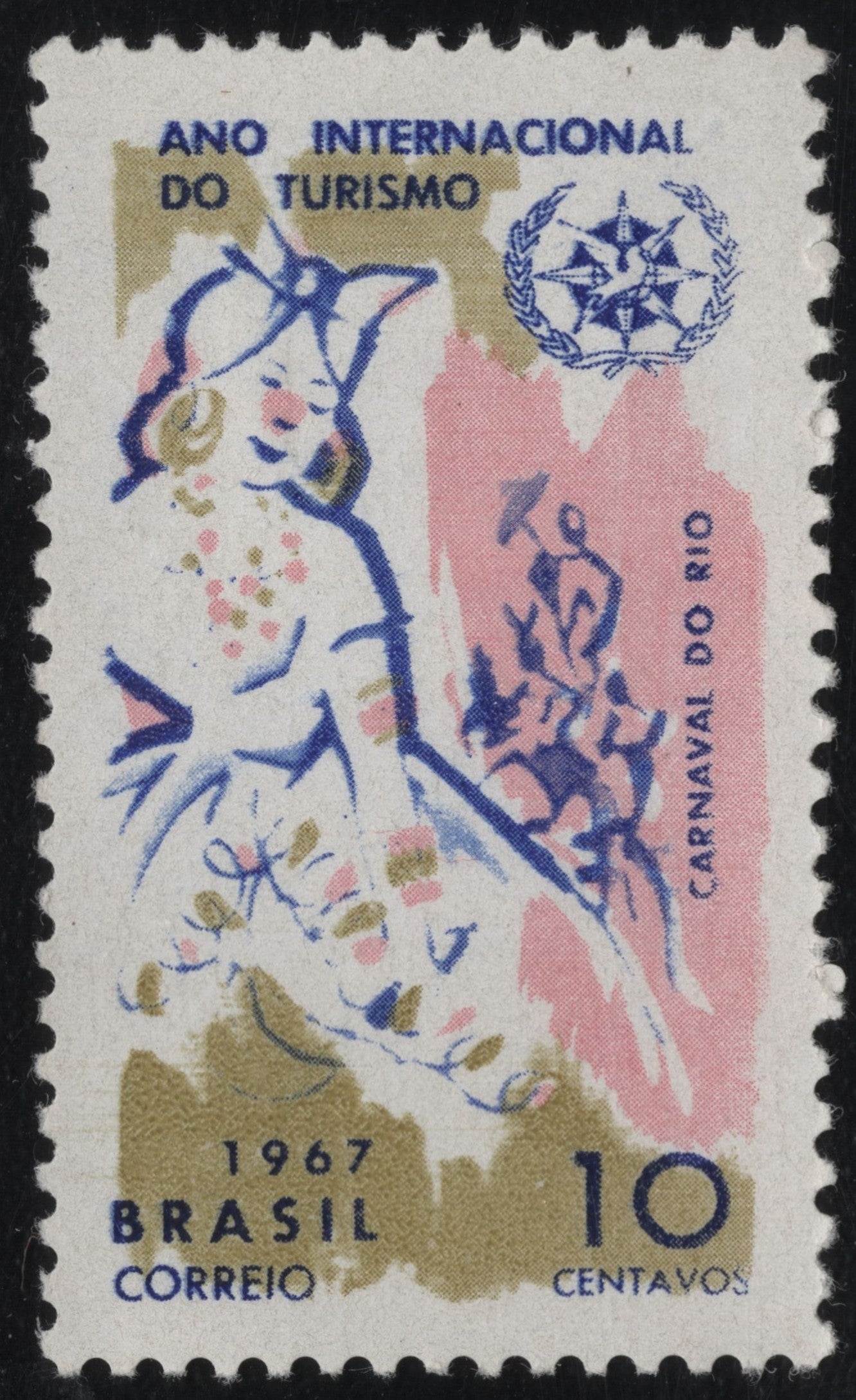 SCG1027 - 1967 Brazil – International Year of Tourism: Rio Carnival