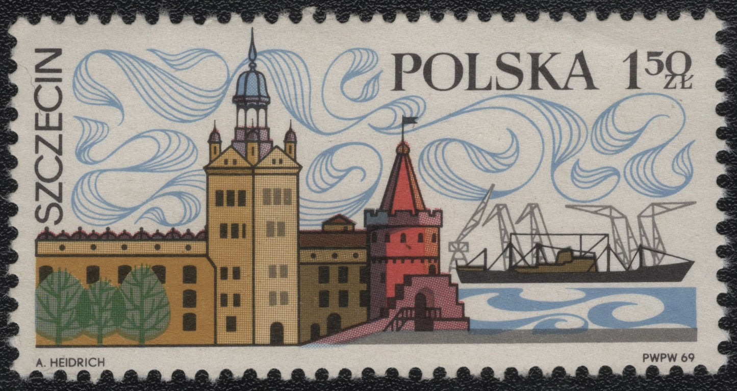 SCG992 - 1969 Poland – Szczecin Port and Architecture